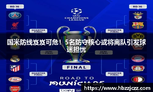 国米防线岌岌可危！5名防守核心或将离队引发球迷担忧
