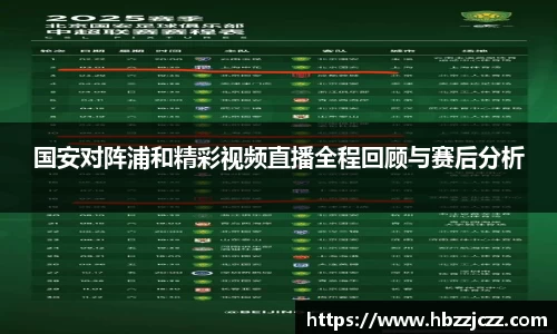 国安对阵浦和精彩视频直播全程回顾与赛后分析